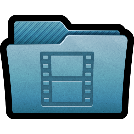 Documents, Films, Folder, Mac, Movies, Storage, Videos Icon