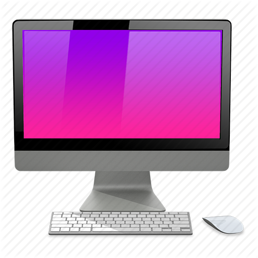 Apple, Imac, Mac, Pink Icon