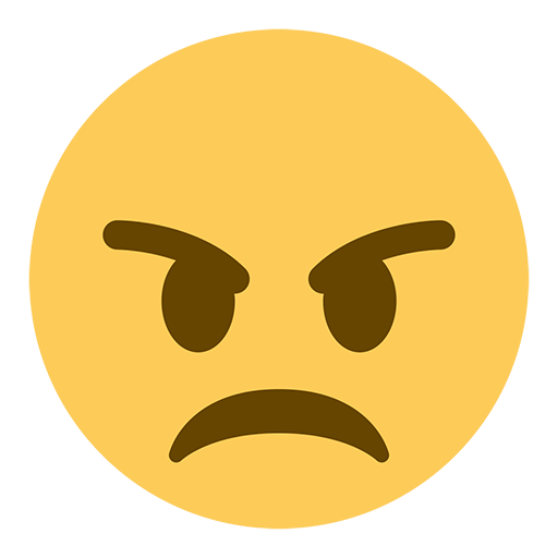 Angry Face Emoji For Facebook, Email Sms Id