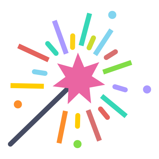 Magician, Fantasy, Witchcraft, Star, Wand, Magic Icon