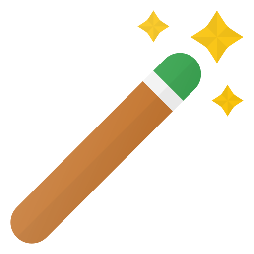 Holyday, Halloween, Wand, Magic, Spell, Cast Icon Free