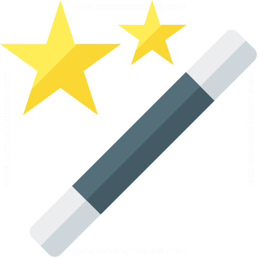 Iconexperience G Collection Magic Wand Icon