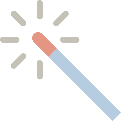 Magic Wand Icon Color Design Tools Freepik