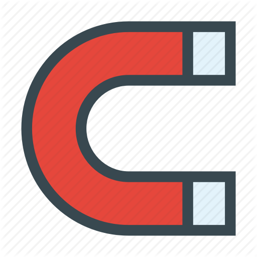 Attraction, Horseshoe, Magnet, Magnetic Icon