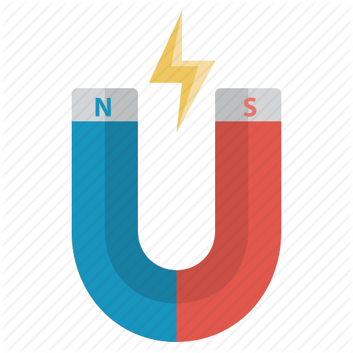 Education, Magnet, Physics, Science Icon