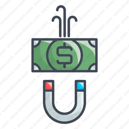 Download Money,magnet Icon Inventicons