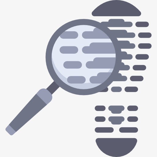 With A Magnifying Glass To Find Clues, Magnifier, Footprint, Clue