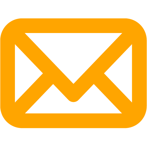 Orange Mail Icon