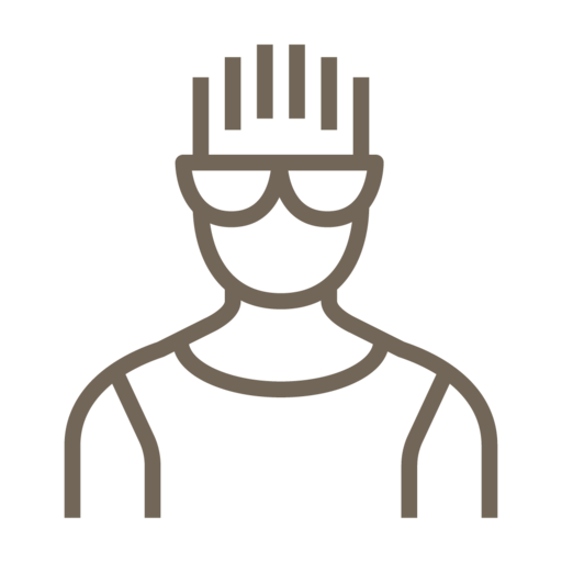 Male, Avatar, People, User, Glasses, Man, Boy Icon Free Of Line