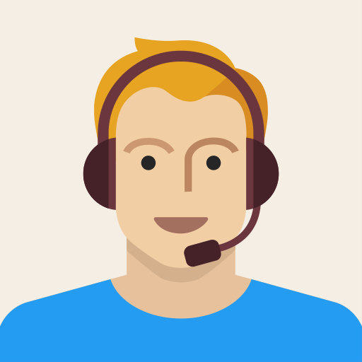 Male, Headset, Young, Man, Person, Support, Avatar Icon