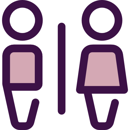 Man, People, Woman, Bathroom, Toilet, Toilets, Signs, Restroom