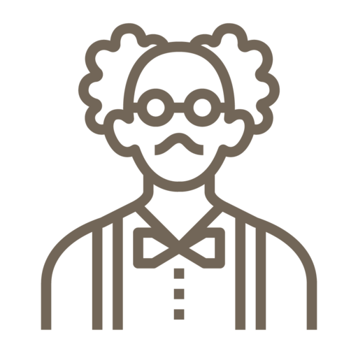 Male, Man, Avatar, User, People, Einstein, Glasses Icon Free
