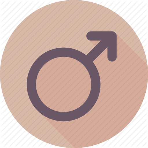Gender Symbol, Male, Male Gender, Man, Sex Symbol Icon