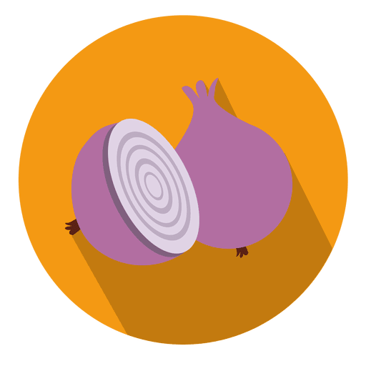 Onion Circle Icon