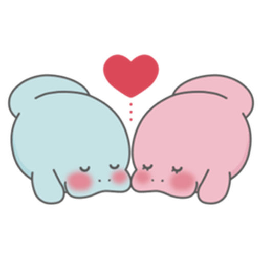 Cute And Shy American Manatee Sticker