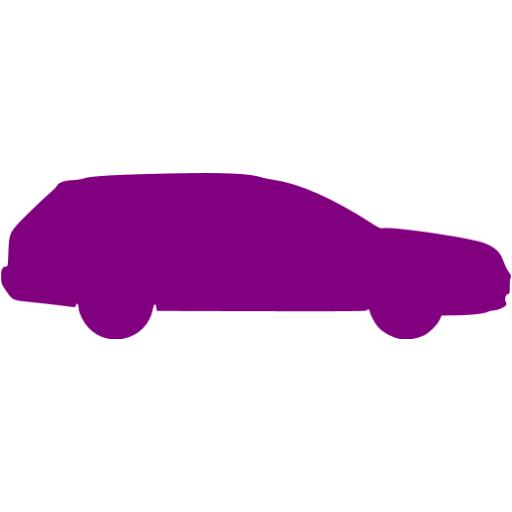 Purple Car Icon