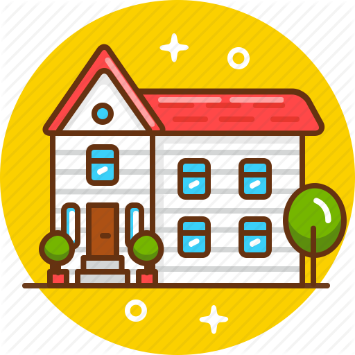 Building, Home, House, Live, Mansion Icon