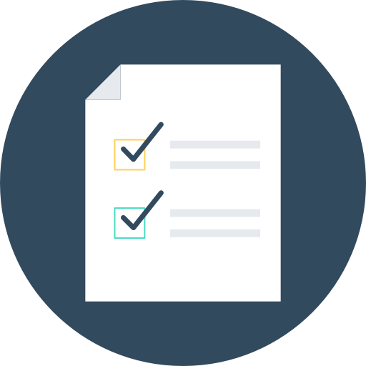Checklist Icon Manufacturing And Production Vectors Market