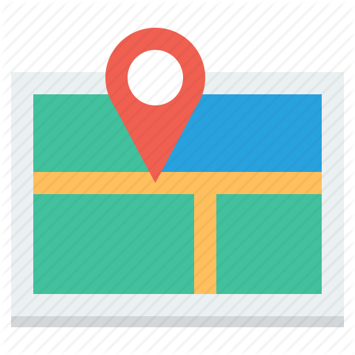 Road Map Direction Icon