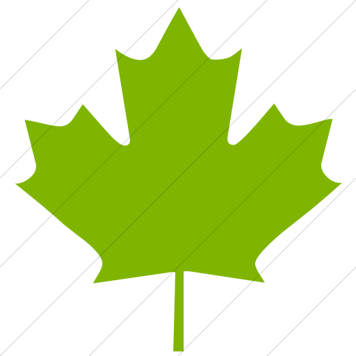 Simple Green Classica Maple Leaf Icon