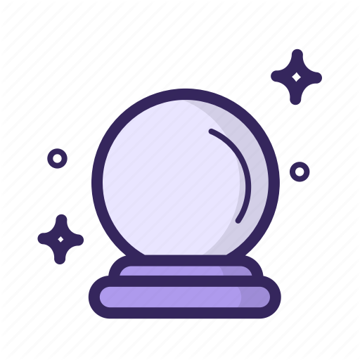 Appear, Ball, Fortune, Glass, Magic, Marble, Teller Icon