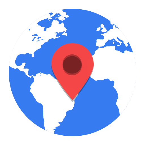 Marble, Map Marker, World, Location Icon Free Of Super Flat Remix