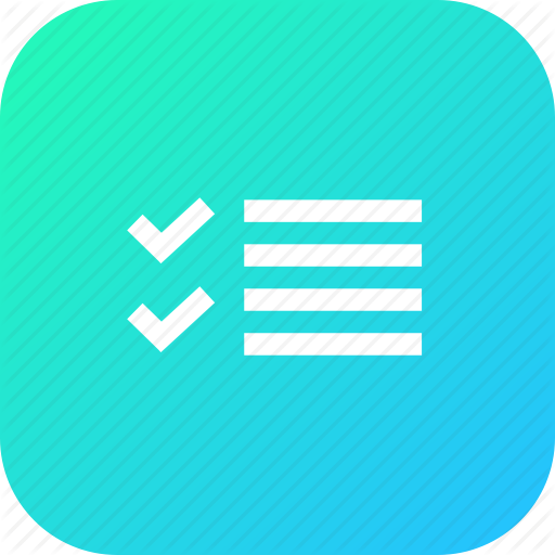 Checklist, Correct, Interface, List, Margin, Write Icon