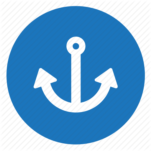 Anchor, Boat, Marina, Sea Icon