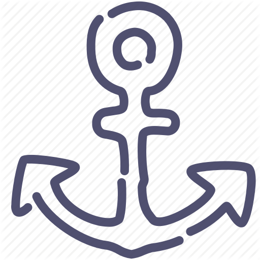 Anchor, Brake, Marine Icon