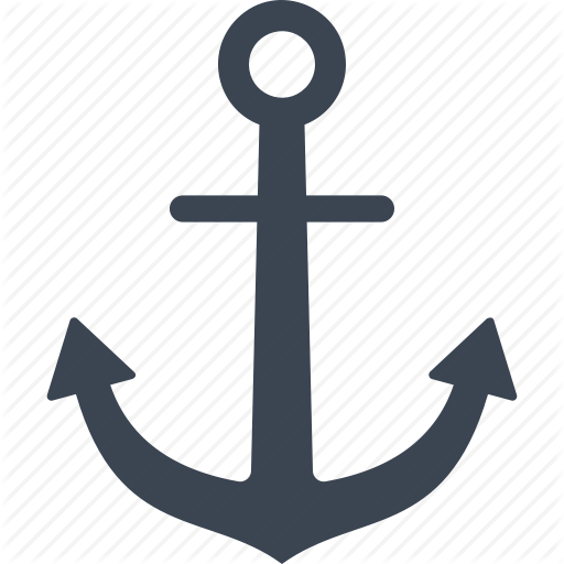 Anchor, Link Text, Marine Icon