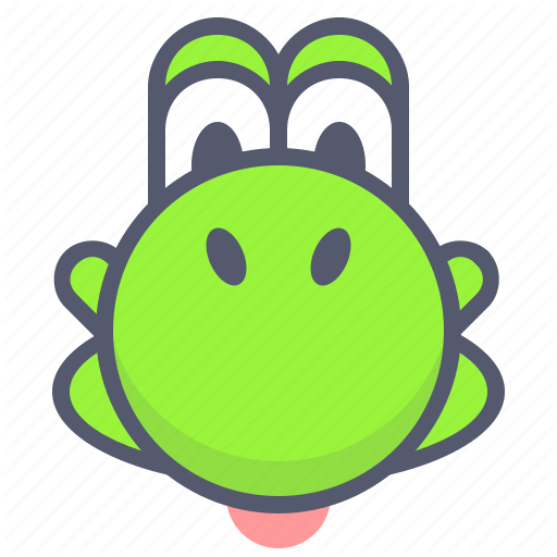 Arcade, Dino, Game, Mario, Nintendo Icon