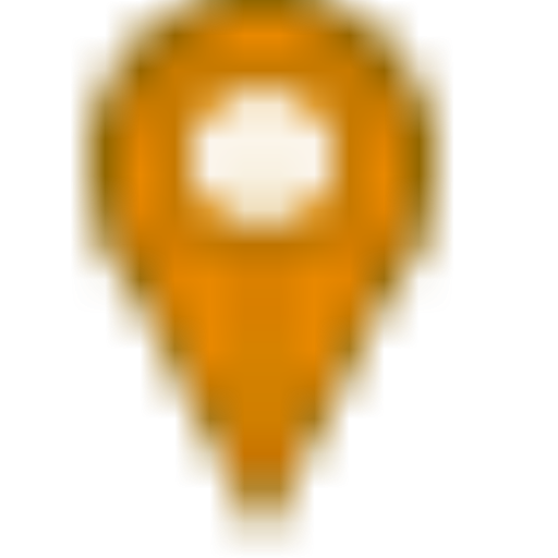 Orange, Marker Icon
