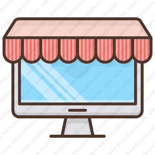 Download Monitor,market Icon Inventicons