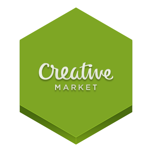 Creative Market Icon Hex Iconset