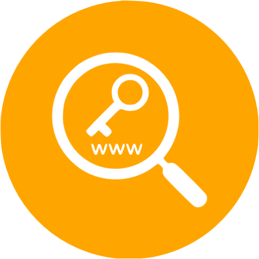 Orange Keyword Research Icon