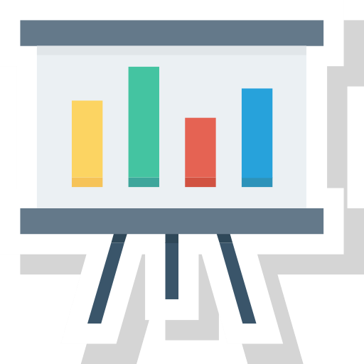 Screen, Analytics, Research, Seo, Market Data, Statistics Icon Icon