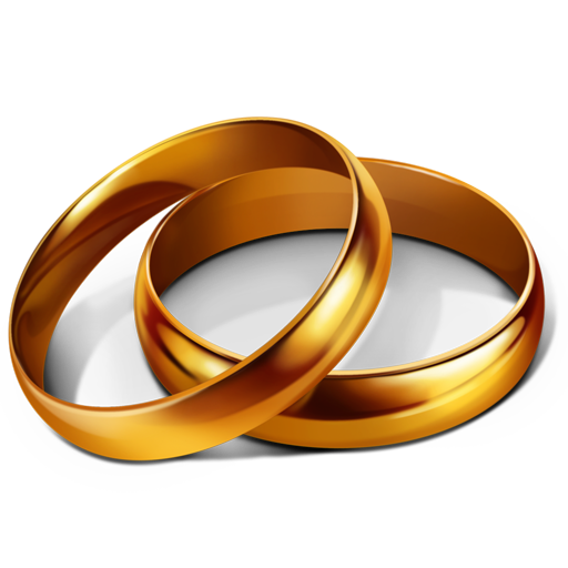 Marriage, Party, Rings, Wedding Icon