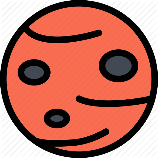 Astronomy, Mars, Planet, Science, Solar System, Space Icon