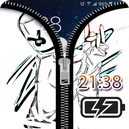 Zipper Lock Screen Marshmello Latest Version Apk