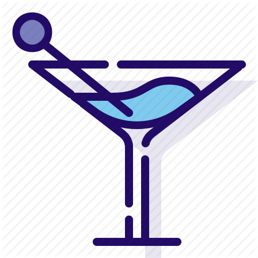 Beverage, Drink, Martini Icon