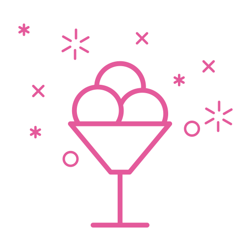 Cocktail, Monochrome, Linear Icon With Png And Vector Format