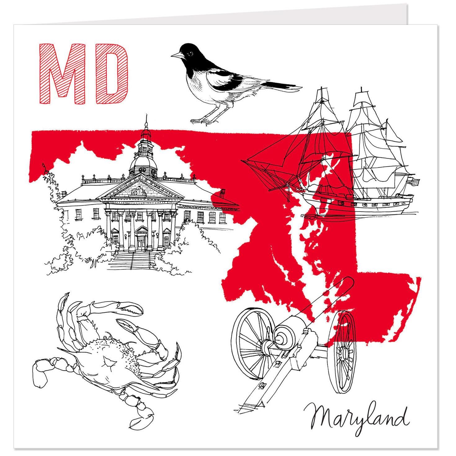 Watercolor Lighthouse Blank Card