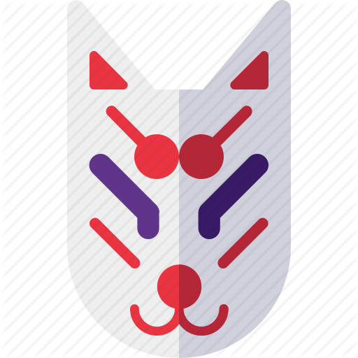 Character, Fox, Kitsune, Mask Icon