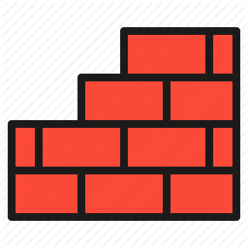 Brick, Build, Construction, Mason, Wall Icon