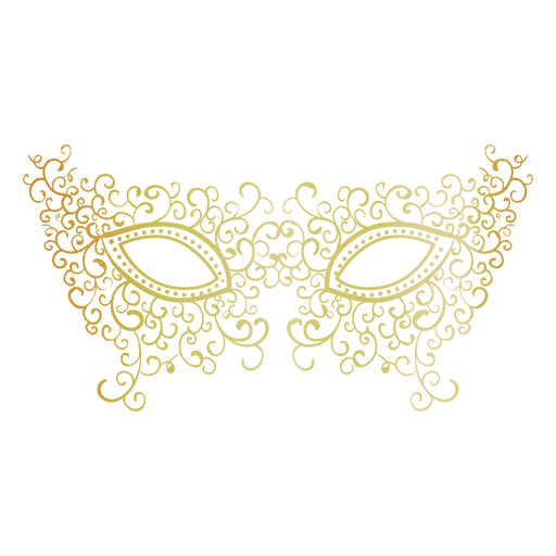 Filigree Carnival Mask Icon