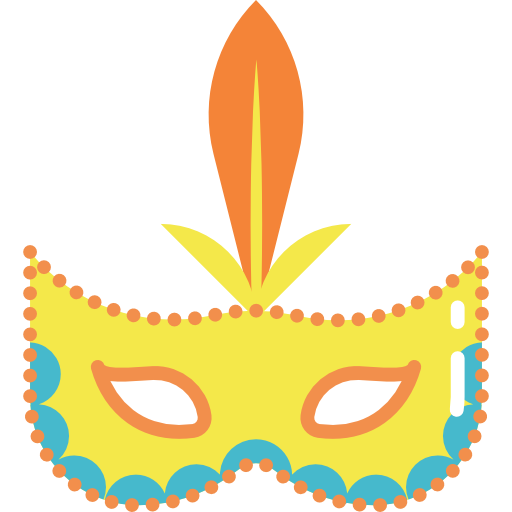 Mask, Party, Carnival, Brazil, Costume Icon