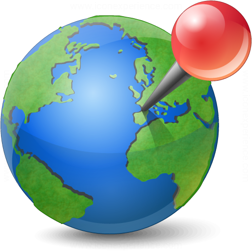 Iconexperience V Collection Earth Location Icon