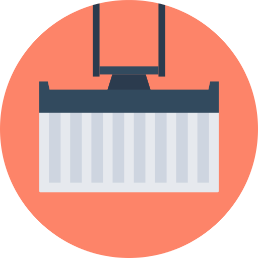 Crane Delivery Png Icon