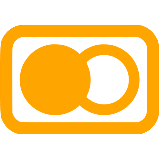 Orange Mastercard Icon
