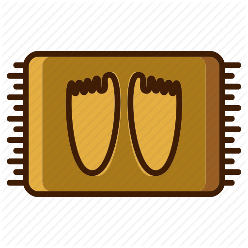 Bat Mat Icon, Bath, Bath Mat, Bathroom, Home, Mat Icon